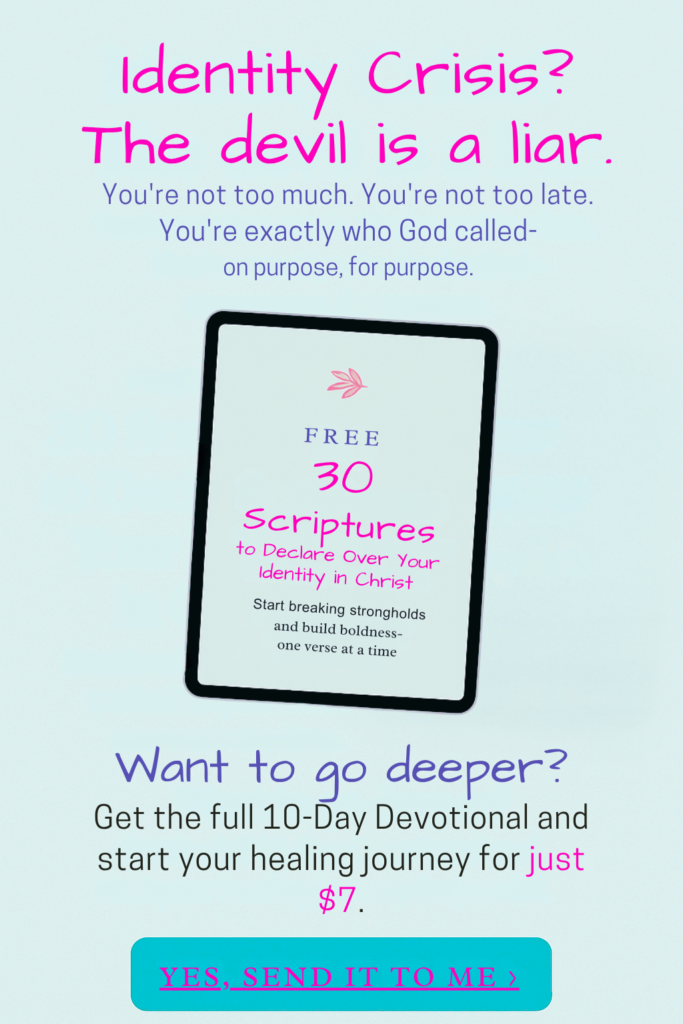 Mock up for 30 scriptures every Christian Creator needs to declare daily free download. 