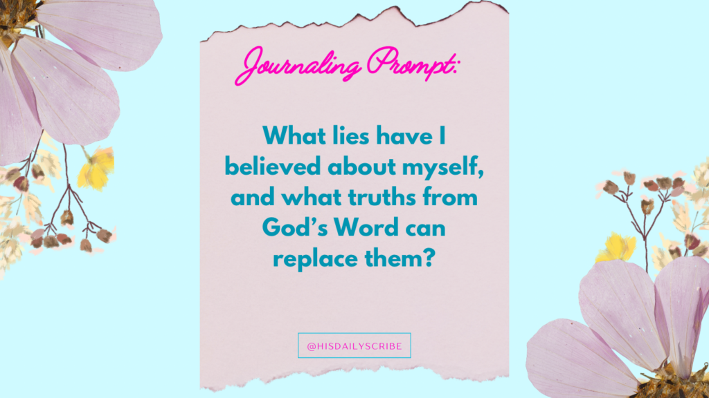 Overcoming Limiting Beliefs Through God’s Promises: Breaking free from lies and walking in truth. 6 A torn page and flowers.