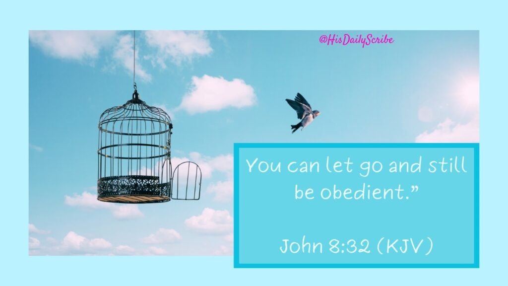 Open birdcage with bird flying free into the sky under sunlight and clouds. Peace over patterns