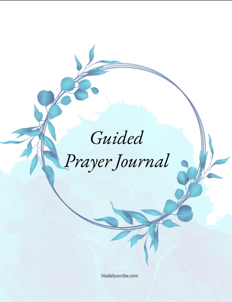 Shop 6 Floral and watercolor imagery Guided prayer Journal