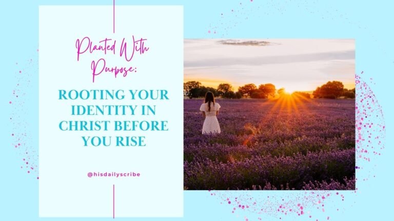 Woman standing in a lavender field at sunrise, symbolizing healing and new beginnings.